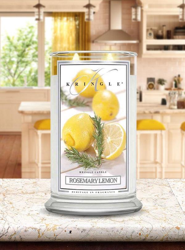 Kringle Candle Rosemary Lemon Large 2-wick
