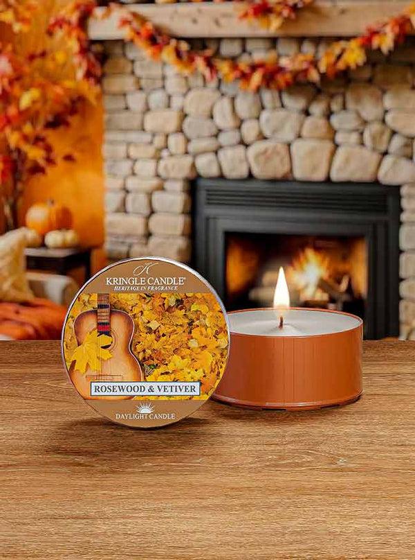 Kringle Candle Rosewood & Vetiver DayLight
