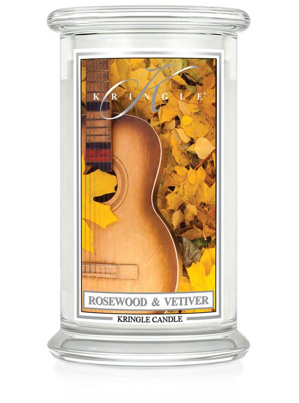 kringle candle Rosewood & Vetiver Large 2-Wick