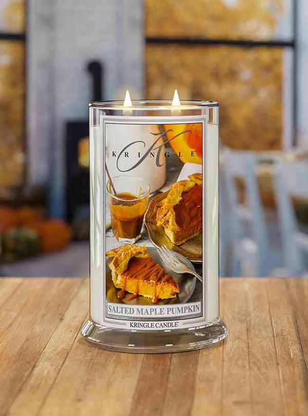 Kringle Candle Salted Maple Pumpkin Large 2-wick