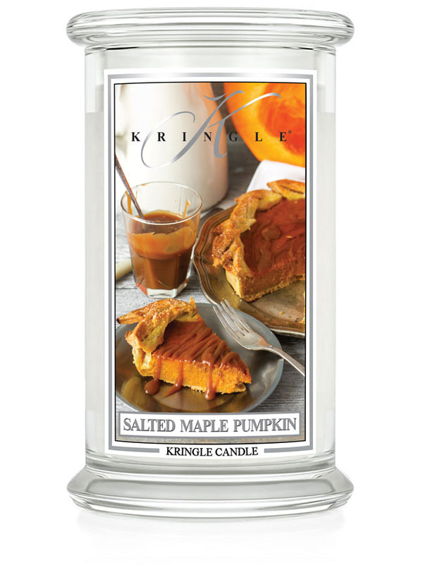 kringle candle Salted Maple Pumpkin Large 2-wick