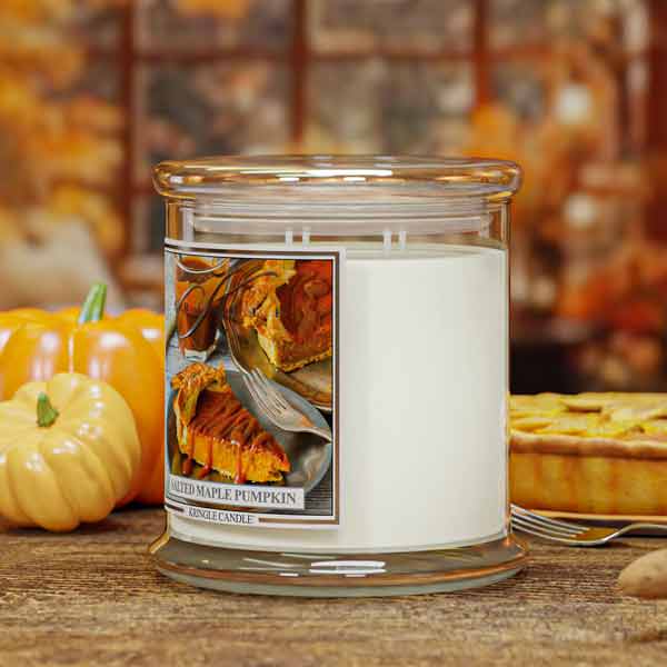 Kringle Candle Salted Maple Pumpkin XL 4-Wick
