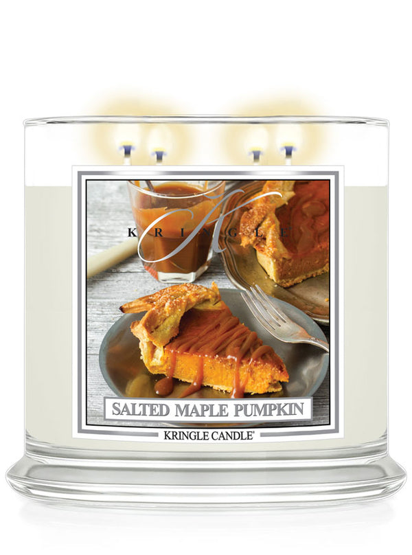 Kringle Candle Salted Maple Pumpkin XL 4-Wick