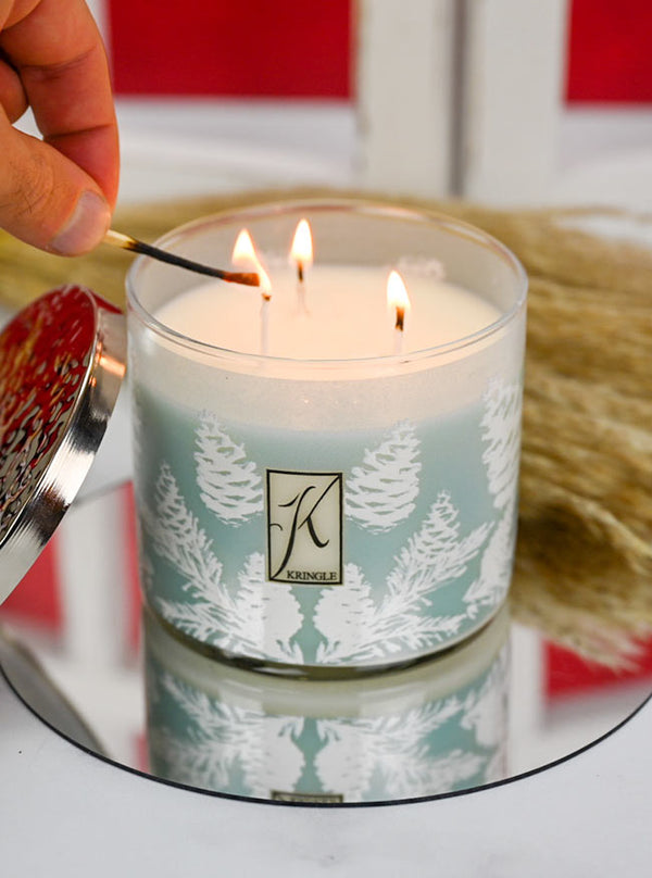 Kringle Candle Sandalwood & Cade 3-Wick Candle
