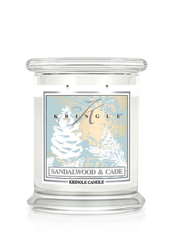 kringle candle Sandalwood & Cade Medium 2-wick