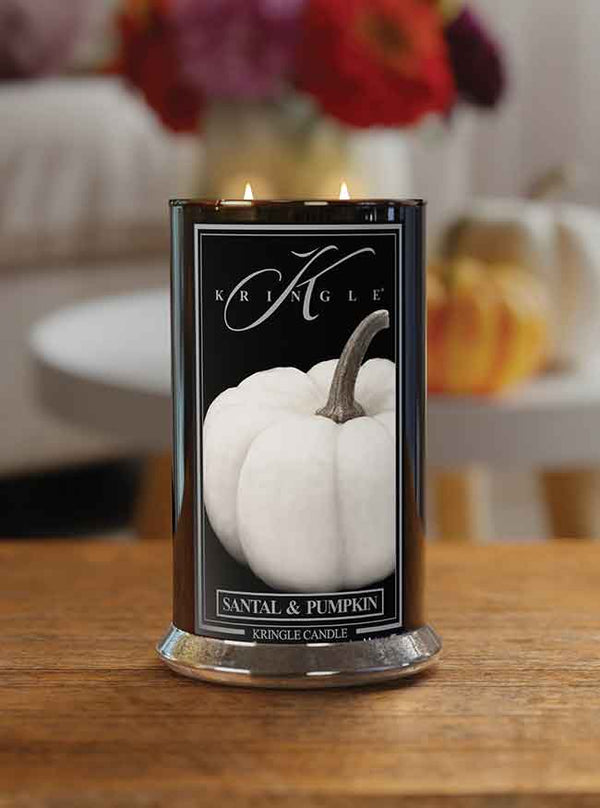 Kringle Candle Santal & Pumpkin Large 2-wick