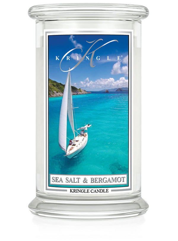 kringle candle Sea Salt & Bergamot Large 2-Wick
