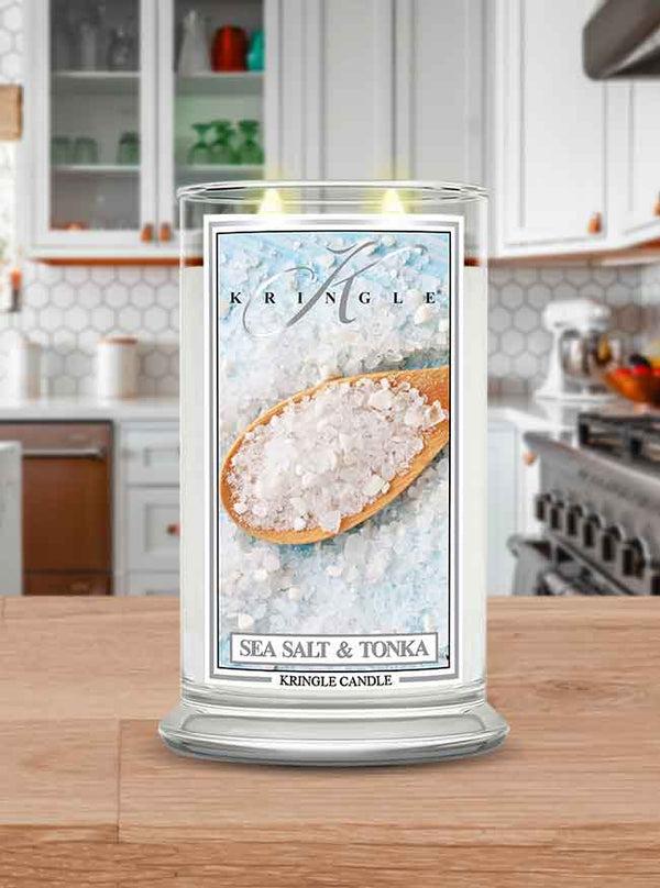 Kringle Candle Sea Salt & Tonka Large 2-wick