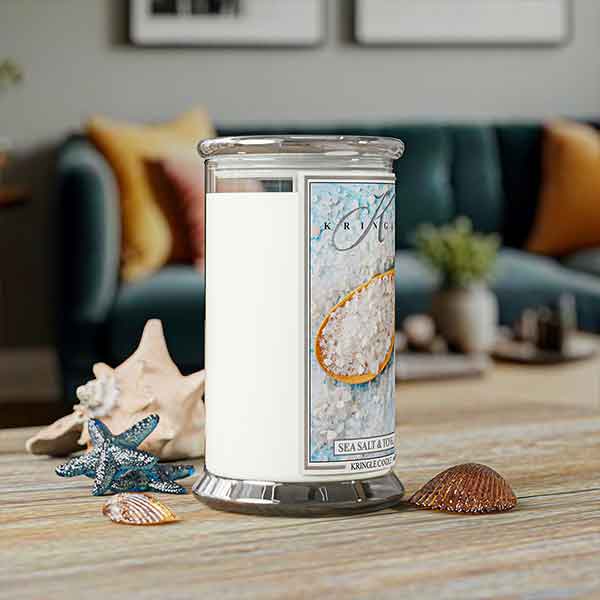 Kringle Candle Sea Salt & Tonka Large 2-wick