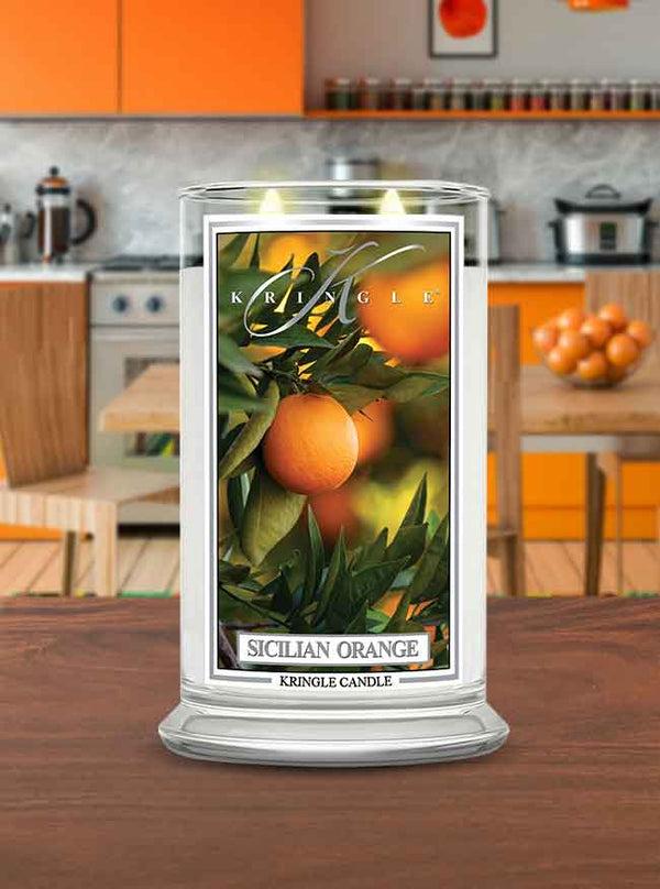 Kringle Candle Sicilian Orange Large 2-wick