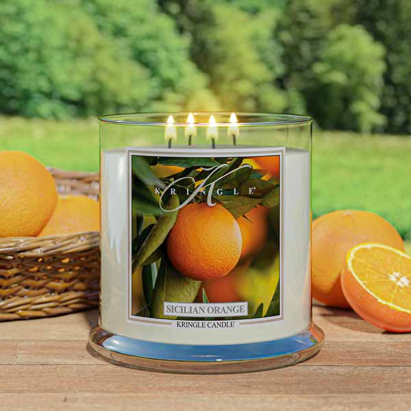 Kringle Candle Sicilian Orange XL 4-wick