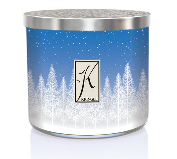 kringle candle Snow-Capped Fraser 3-wick Candle