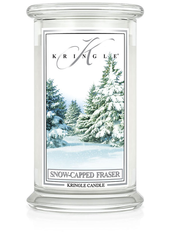kringle candle Snow Capped Fraser Large 2-wick