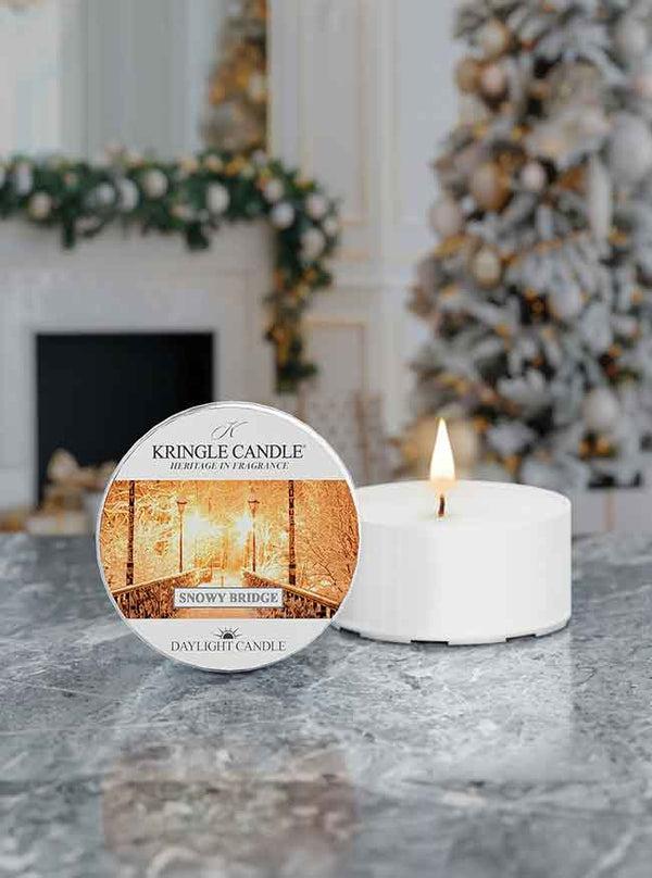 Kringle Candle Snowy Bridge DayLight
