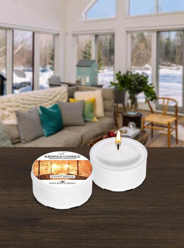 Kringle Candle Snowy Bridge DayLight