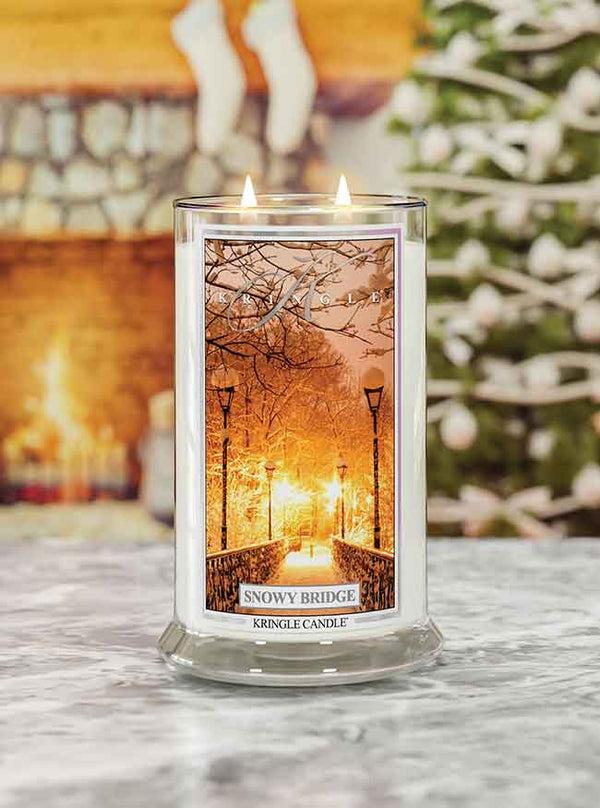 Kringle Candle Snowy Bridge Large 2-wick