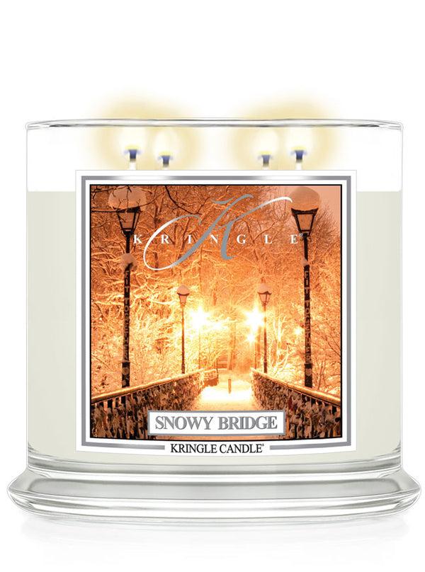 Kringle Candle Snowy Bridge XL 4-wick