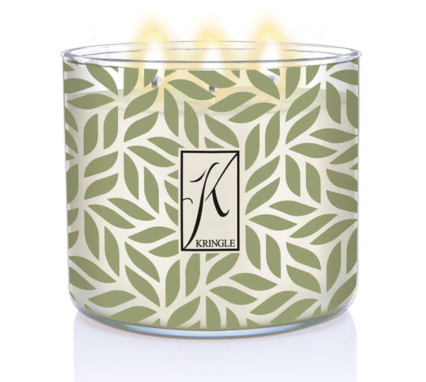 Kringle Candle Spanish Moss 3-Wick Candle