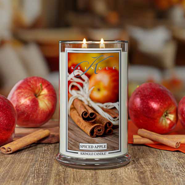 Kringle Candle Spiced Apple Large 2-wick