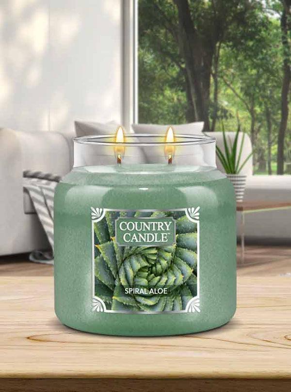 Kringle Candle Spiral Aloe Medium 2-wick