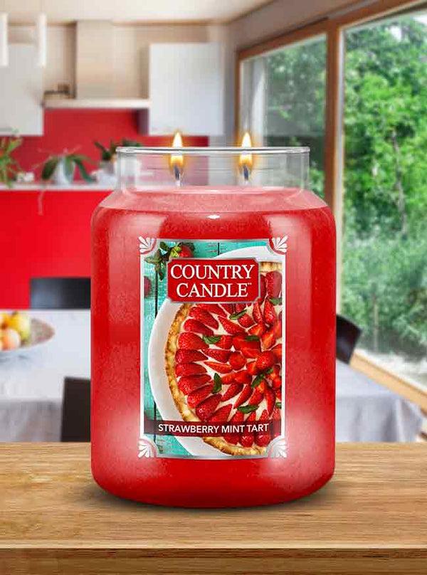 Kringle Candle Strawberry Mint Tart Large 2-wick