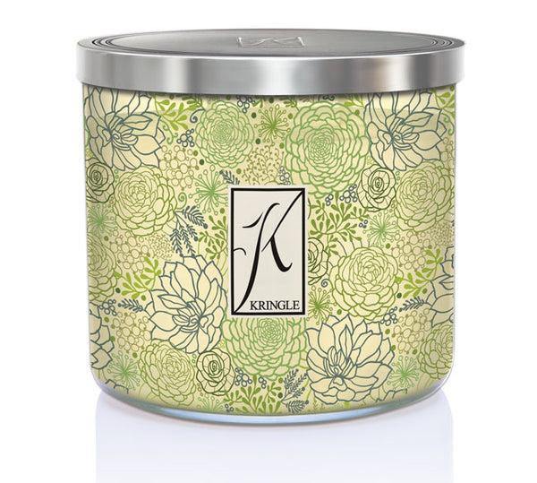 kringle candle Succulents 3-Wick Candle
