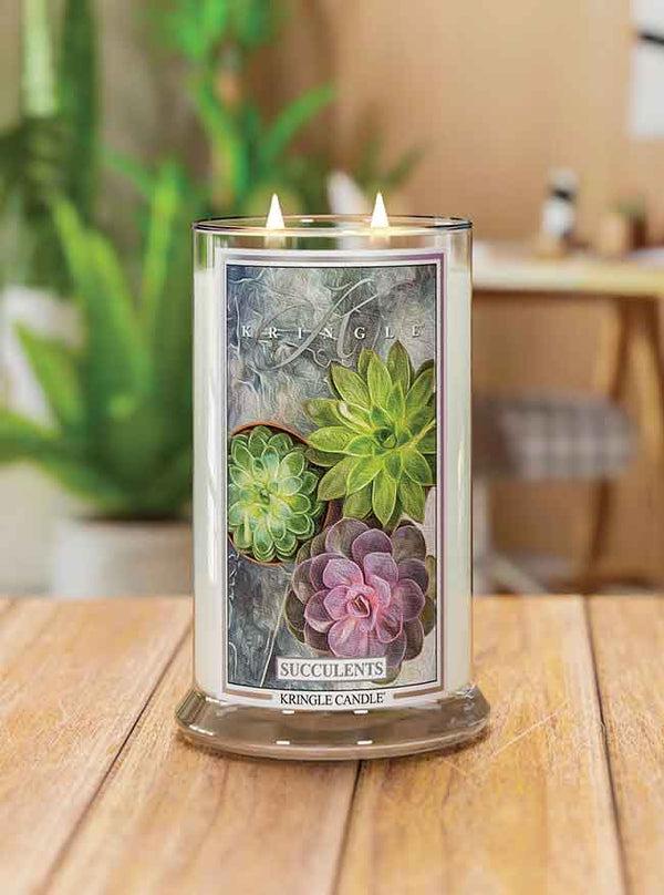 Kringle Candle Succulents Large 2-wick