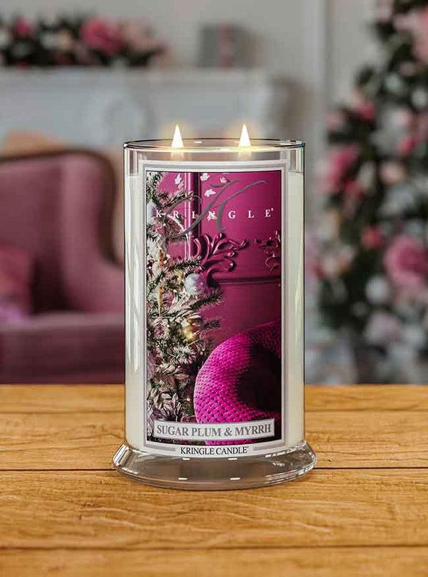 Kringle Candle Sugar Plum & Myrrh Large 2-wick
