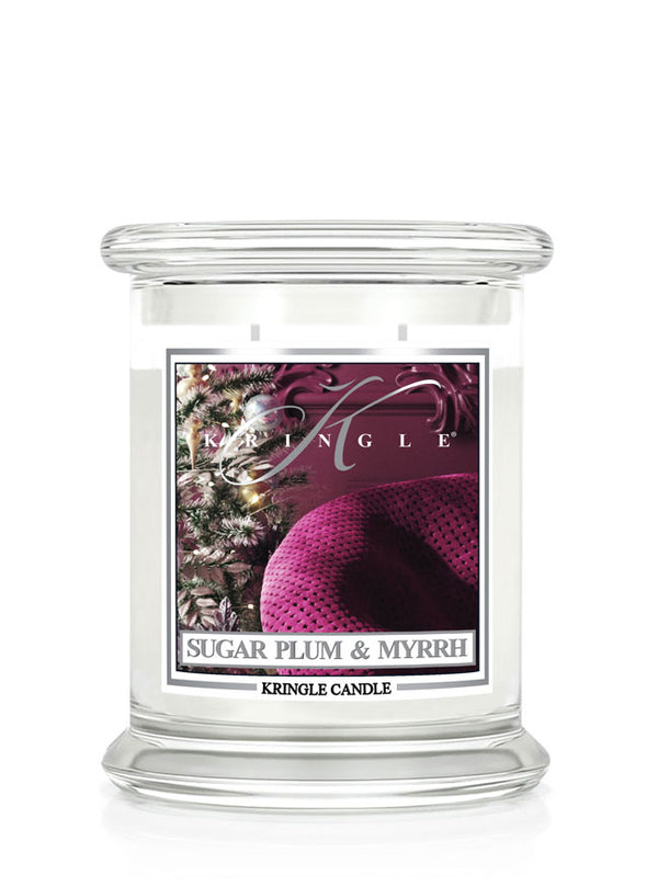 kringle candle Sugar Plum & Myrrh Medium 2-Wick