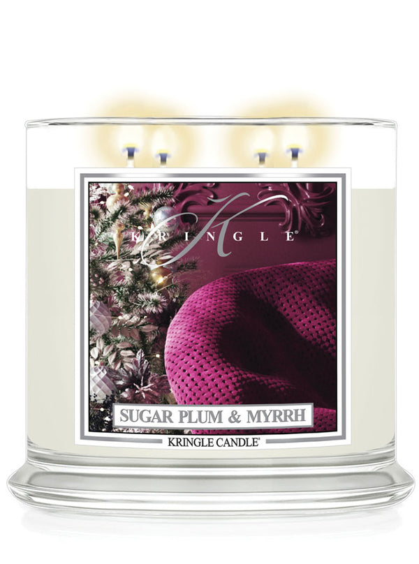Kringle Candle Sugar Plum & Myrrh XL 4-wick
