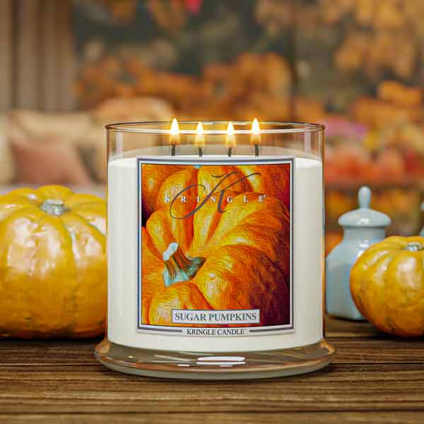 Kringle Candle Sugar Pumpkins XL 4-Wick