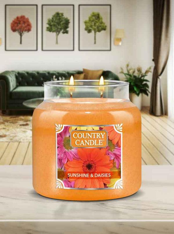 Kringle Candle Sunshine & Daisies Medium 2-wick