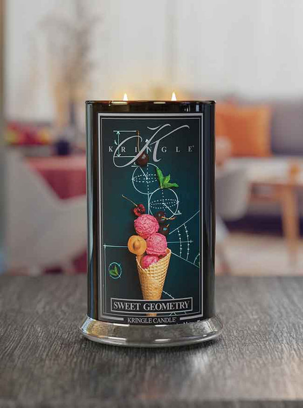 Kringle Candle Sweet Geometry Large 2-wick