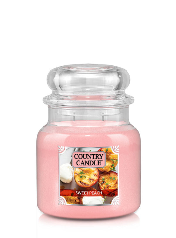kringle candle Sweet Peach Medium 2-wick