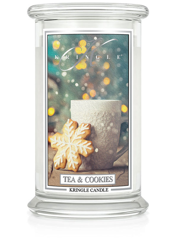 kringle candle Tea & Cookies Large 2-wick
