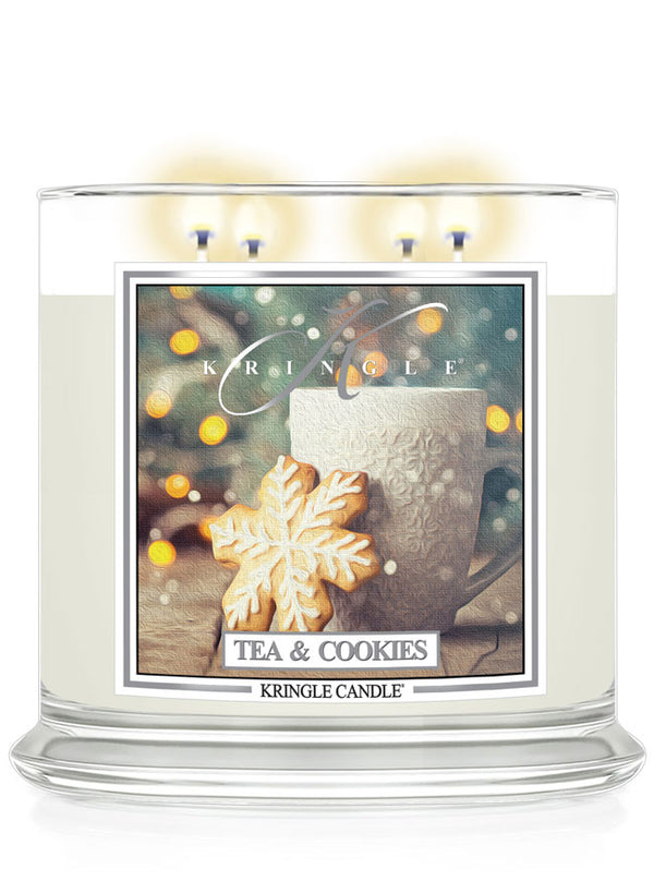 Kringle Candle Tea & Cookies XL 4-wick