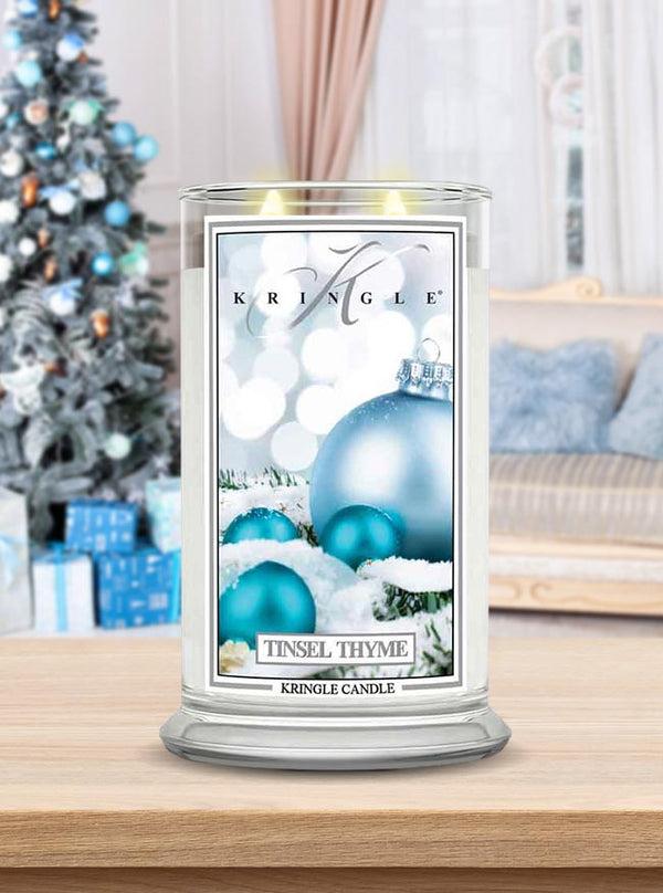 Kringle Candle Tinsel Thyme Large 2-wick