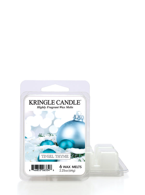 kringle candle Tinsel Thyme Wax Melt