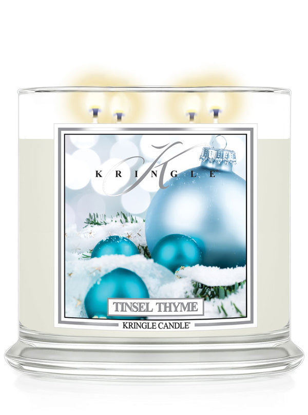Kringle Candle Tinsel Thyme XL 4-wick