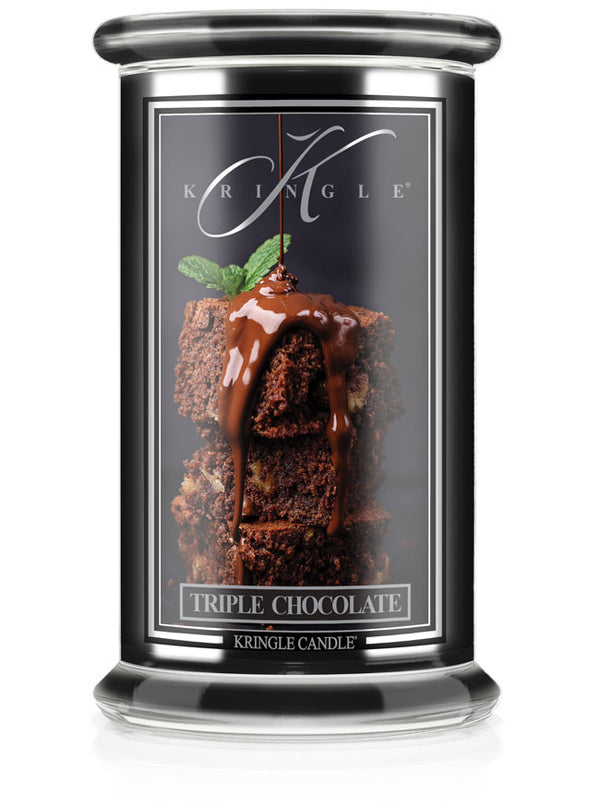 kringle candle Triple Chocolate Large 2-wick
