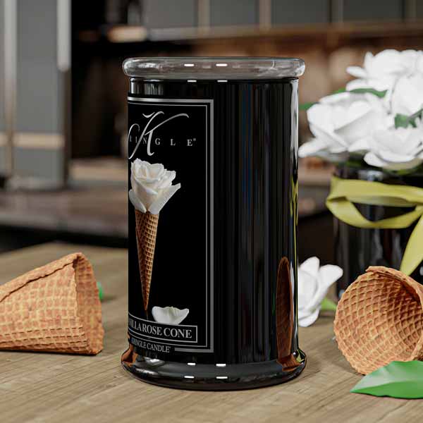 Kringle Candle Vanilla Rose Cone Large 2-wick