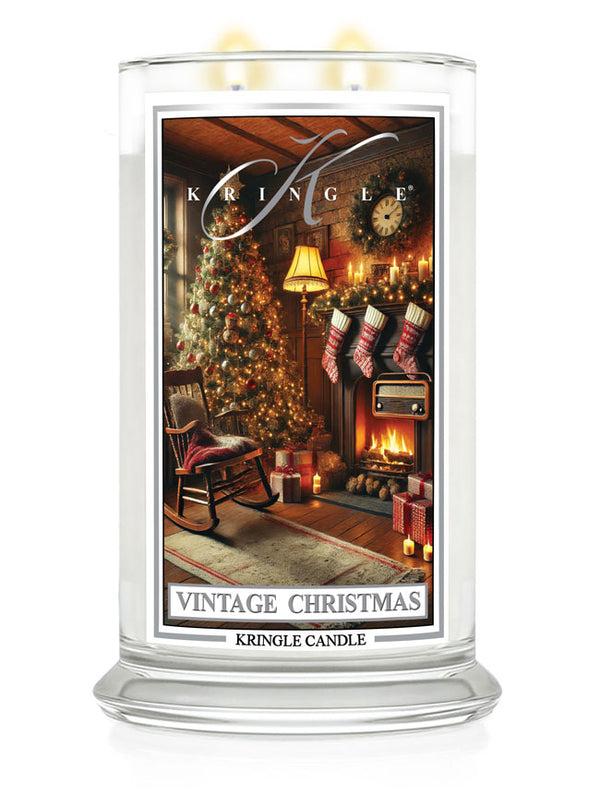 Kringle Candle Vintage Christmas Large 2-Wick