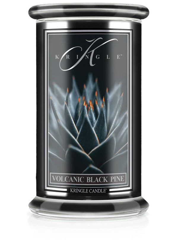 kringle candle Volcanic Black Pine Large 2-wick