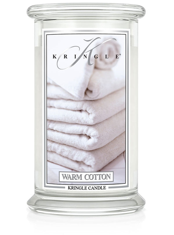 kringle candle Warm Cotton Large 2-wick