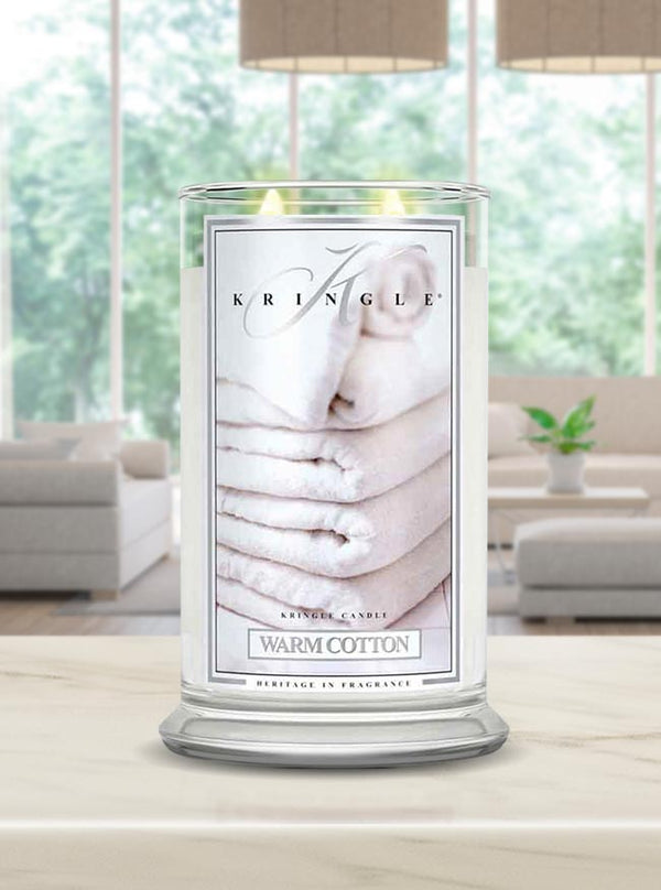 Kringle Candle Warm Cotton Large 2-wick