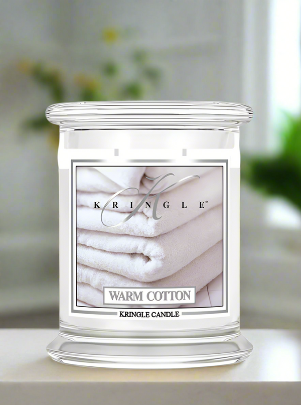 Kringle Candle Warm Cotton Medium 2-wick