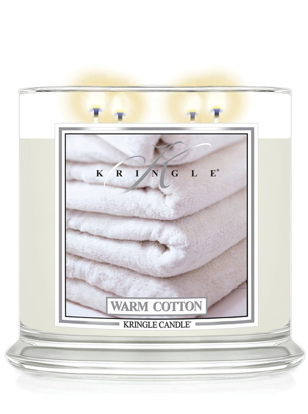 Kringle Candle Warm Cotton XL 4-wick