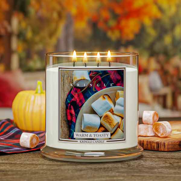Kringle Candle Warm & Toasty XL 4-wick