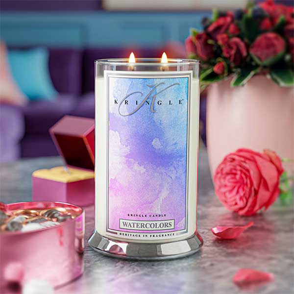 Kringle Candle Watercolors Large 2-wick