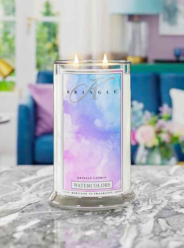 Kringle Candle Watercolors Large 2-wick